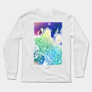 The Empress - A soft watercolour tarot print Long Sleeve T-Shirt